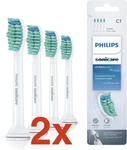 8-PACK Philips Sonicare C1 Proresults Replacement Heads (2X 4-PACKS) White. Fixed Price $20.99.