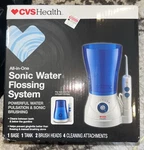 Cvs Health All-in-one Sonic Water Flossing System New. Fixed Price $22.22.