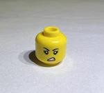 Lego Minifigure Head Yellow Double Sided Woman Girl Smile Grin Scowl New 3188. Fixed Price $7.39.