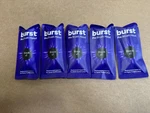 5-PACK Burst Pro Sonic Electric Toothbrush Head Replacement , Black. Fixed Price $19.00.