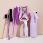 5PCS Comb Set Relaxing Elastic Massage Hollow Out Hair Brush Scalp. Fixed Price $10.94.