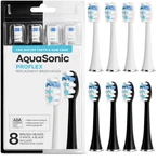 Duo 8-PACK Replacement Brush Heads Proflex Genuine Aquasonic. Fixed Price $22.65.