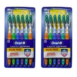 Oral-b Cavity Defense 6 Of Toothbrushes, Medium (pack 2). Fixed Price $8.95.