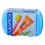 Curaprox Travel Kit Cs 5460 Toothbrush Toothpaste Interdental Brushes Blue Prime. Fixed Price $35.99.
