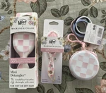Mackenzie Childs X Wet Brush Target Pink Rosy Check Mini/key Chain/case. Fixed Price $35.98.