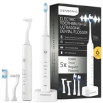 Densonic Electric Toothbrush And Flosser Combo 2-IN-1 Cleaning & No-mess. Fixed Price $132.74.