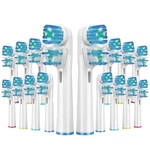 16 Dual Replacement Electric Brush Head Refills For Pro & Select Power Models. Fixed Price $33.64.