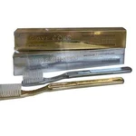 Piave Gold Plated Toothbrush Tynex Bristle Medium-made In Italy. Fixed Price $24.95.