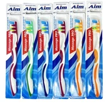 Aim Massage Pro Soft Bristle Standard Toothbrush 6 Pack Individually Carded Asst. Fixed Price $19.99.