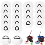 20 Pack Spin Mop Replacement Heads, Easywring 1-TANK System,. Fixed Price $80.56.
