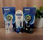 Oral-b Lot: (2) Pro 1000 Electric Toothbrushes+ (1) Pack Of Replacement Heads. Fixed Price $105.00.
