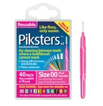 Piksters Interdental Brushes Size 00 Pink 40 Count For Superior Oral Hygiene. Fixed Price $21.09.