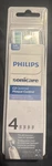 Philips Sonicare C2 Optimal Plaque Control Brush Heads 4-PACK HX9024/65 Nwt. Fixed Price $20.00.