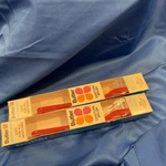 Vintage 80 Butler Denture Brush Nylon Velvet Tip Filament Lever Grip Red Lot 2. Fixed Price $18.43.