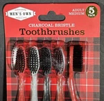 New Swissco Eco Toothbrush - Charcoal Infused Bristles Adult Soft Pack 5. Fixed Price $10.99.