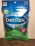 Dentek Fresh Clean Floss Picks Sensitive Teeth & Gums. Extra Tight 75 Ct. Fixed Price $5.30.