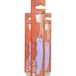 Fuchs Fold-out Handle Travel Toothbrush Soft 3 Pack. Fixed Price $17.99.