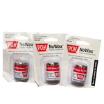 3 Pack Poh Nowax Classic Dental Floss 100 Yards Nylon Multifilament. Fixed Price $14.00.
