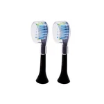 2-PACK Philips Diamondclean Adaptiveclean Replacement Black Brush Head W/o Box. Fixed Price $14.95.