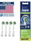 Oral Cross Action Electric Toothbrush Replacement Heads Refill, 4COUNT. Fixed Price $8.50.