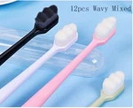 12 Pc Ultra-fine Soft Nano Sensitive Gum Tooth Brush Deep Travel Oral Care Floss. Fixed Price $29.01.