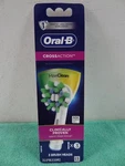 Oral-b Cross Action Electric Toothbrush Replacement Heads 3CT- White. Fixed Price $12.00.