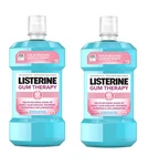 2PK Listerine Gum Therapy Anti-gingivitis Mouthwash Oral Care, Glacier Mint, 1. Fixed Price $14.08.
