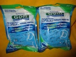 Lot 2 Gum Eez-thru Flossers Icy Mint 90 Each Total 180 Ct Very Hard Find. Fixed Price $39.99.