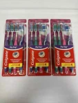 3X Colgate Zig Zag Soft Bristles Multi Pack 4 Toothbrushes. Fixed Price $12.99.