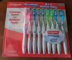 Colgate Maxwhite Adult Full Head Soft Toothbrush Colors Vary 9PK. Fixed Price $9.99.