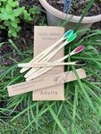 Natural Bamboo Toothbrush 100% Biodegradable (single) Calming Hub. Fixed Price $5.99.