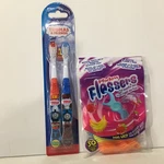 3 Pc Set Buddies Thomas The Train 2 Toothbrushes & Plackers Flossers. Fixed Price $9.92.