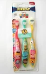 Dr. Fresh Firefly Disney Tsum Toothbrush 3 Value Pack Soft Bristles For Kid. Fixed Price $7.95.
