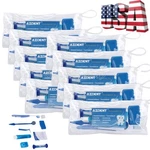 10X Azdent Dental Ortho Brush Floss Thread Kit Teeth Oral Cleaning Care Blue. Fixed Price $49.27.
