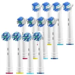 Pearl Enterprises Toothbrush Replacement Heads Compatible W/ Oral Braun 12 Pk. Fixed Price $11.99.