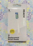 2 Reach Sonic Replacement Toothbrush Heads Antibacterial Bristles Soft. Fixed Price $9.99.