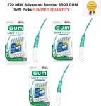 270 Advanced Sunstar 6505 Gum Soft - 3X 90PICKS New!. Fixed Price $21.99.