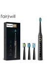 Fairywill Electric Sonic Toothbrush 4X Head 5 Modes Whitening Teeth Usb. Fixed Price $19.99.