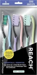 Reach Essentials Toothbrush With CAPS,6 Count. Fixed Price $5.54.
