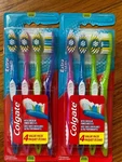 Lot Of 2 Colgate Extra Clean Full Head Toothbrush Medium 4 Ct Packs Bnib. Fixed Price $11.99.