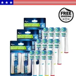 12 Pack Replacement Heads For Oral-b Braun Electric Toothbrush Dual Clea. Fixed Price $16.43.
