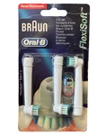 Braun Oral-b Power Toothbrushes Plaque Remover Pack Eb 17-3 Flexisoft Bristles. Fixed Price $9.95.