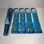 Reach Access Blue Power Flosser W/ 8 Disposable Heads Plus 112 Additional. Fixed Price $89.97.