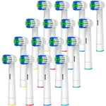 Replacement Toothbrush Heads Compatible With Count (pack Of 16), White. Fixed Price $18.43.