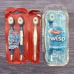 6 Vtg Colgate Wisp Mini Toothbrushes 5 Peppermint 1 Cool Max Fresh White. Fixed Price $15.99.