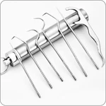 Stainless Steel Toothpick Set Keychain Travel Dental W/ Storage Case. Fixed Price $13.99.