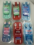 Wisp Colgate Mini-brush Rare Icy Bubble & Optic White 6 Packs 24 Brushes Nos. Fixed Price $71.25.