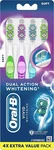 Advantage Vivid Dual Action Whitening Toothbrushes, Soft, Pack 4. Fixed Price $13.56.