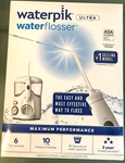 Waterpik Ultra Countertop Flosser, Oral Irrigator White** New Seal. Fixed Price $59.99.