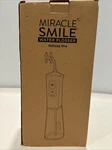 Miracle Smile Deluxe Pro Water Flosser Unique H-shaped Flossing Heads New!. Fixed Price $20.00.